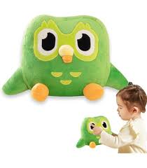 Buho Peluche Verde Duolingo 20CM