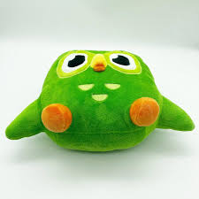 Peluche Duolingo: Búho Verde de 20 CM