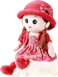 Muñeca de Trapo iEasey: Juguete de Peluche Encantador para Niñas