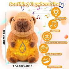 Capybara de Peluche que Respira