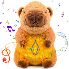 Peluche Antiestrés Capibara que Respira