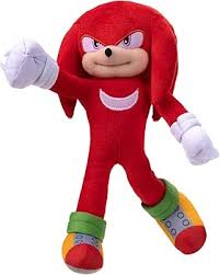 Paquete de 3 Peluches Coleccionables de Sonic The Hedgehog 2 - 9 Pulgadas
