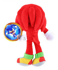 Peluche Knuckles de Sonic 2 - 23 cm