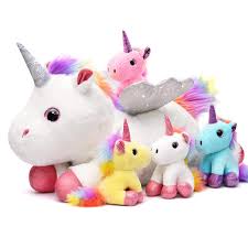 Tacobear: Set de Peluches Unicornio Mamá y 4 Ositos