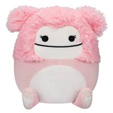Squishmallows Brina: Pie Rosa Grande de 8 Pulgadas