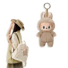 Llavero de Monstruo Labubu de Peluche