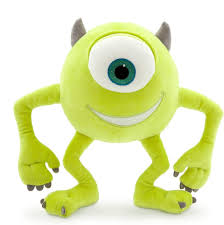 Peluche de Mike Wazowski - Monstruos S.A. (27 cm)