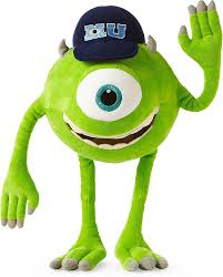 Peluches Mike Wazowski de Monsters University - 12-27H
