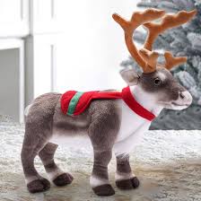 Renos de Peluche Fonowx para Decoración Navideña
