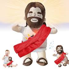 Peluche Jesús Respirante: Alivio del Estrés y Compañero de Sueños
