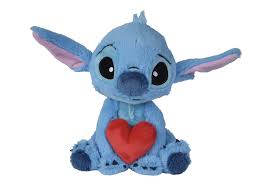 Peluchito Stitch con Corazón de Disney