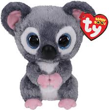 Katy el Koala - Peluche Beanie Boo de 15 cm