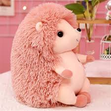 Erizo de Peluche Rosa Suave y Lavable - Regalo Ideal para Niños