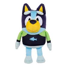 Bluey Playa: Peluche Parlante de 13 Pulgadas