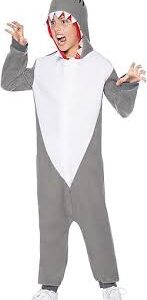 Disfraz de Tiburón para Niños y Niñas - Onesie Divertido