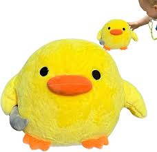 Muñeco de Peluche de Pato Amarillo Abrazable