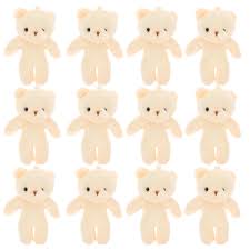 Mini Osos de Peluche PATKAW para Bricolaje - Pack de 12