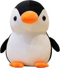 Peluche Pingüino 35 cm: Cojín Decorativo Infantil