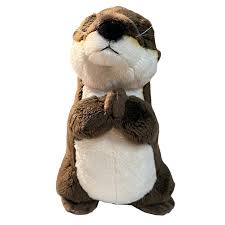 Fonowx Linda Nutria de Peluche: Juguete Suave y Decorativo