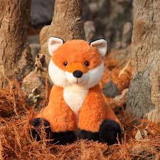 Zorro Amarillo de Peluche - Apricot Lamb