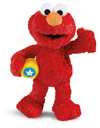 Peluches Elmo de Barrio Sésamo - 35cm