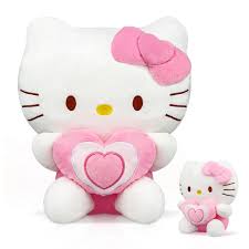 Peluche Kawaii He-llo Kitty 26cm - Regalo Ideal para Niños