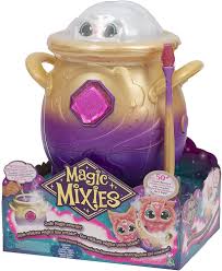 Peluche Mágico Mixies Rosa: Juguete Interactivo con Caldero y Efectos