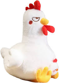 Peluches de Pollo Kawaii de 45 cm