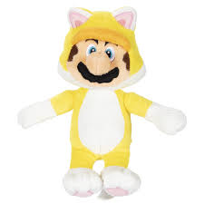 Peluche Mario Amarillo 18 cm - Nintendo