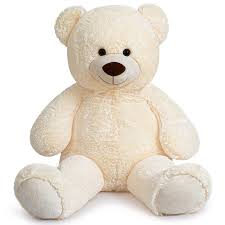 SNOWOLF XXL: Oso de Peluche Gigante de 110 cm
