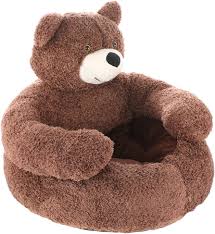 Cama de Oso para Perros y Gatos