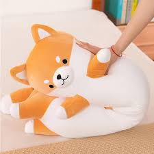 Peluche Gigante Shiba Inu y Corgi