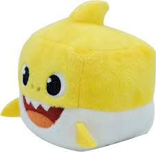 Cubo Peluche Musical Baby Shark