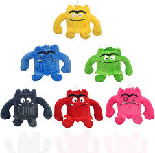 MAGIC SELECT: 6 Monstruos de las Emociones - Peluches Divertidos