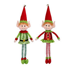 Muñeco de Elfo Navideño de Peluche
