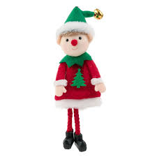 Duendes Navideños de Peluche para Niños