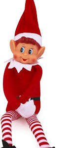 Elfo Travieso de Vinilo - Papá Noel