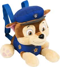 Mochila Peluche Paw Patrol Azul - 3 Años