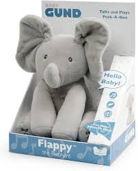 Elefante Flappy de GUND - Multicolor