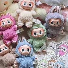 Peluche Labubu Xiujuers con Tarjeta Colgante