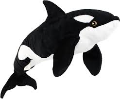 Orca Gigante de Peluche KUKUShining - Suave y Realista