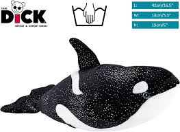 Orca de Peluche Carl Dick - 42cm