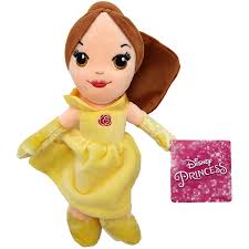 Muñeca Peluche Princesa Disney de 30cm - Pelo Marrón