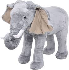 Elefante de Peluche XXL de vidaXL