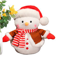 Muñeco de Nieve de Peluche Navideño