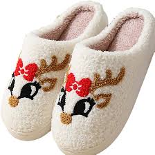 Zapatillas de Casa de Peluche para Mujer