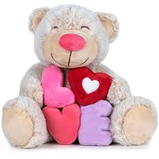 Famosa Softies - Oso de Peluche Amoroso de 37cm