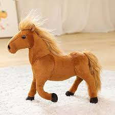 Peluche de Caballo LICHENGTAI: Juguete Tierno para Niños