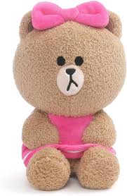 Peluche Choco Line Friends de 18 cm - Enesco