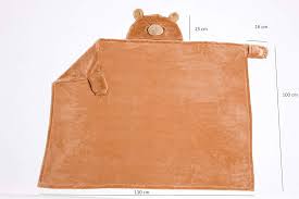 Manta de Oso Suave Kanguru Bear 1197 para Navidad